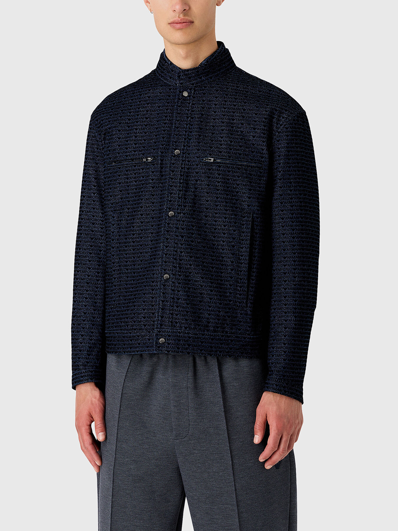 Emporio armani denim jacket shop