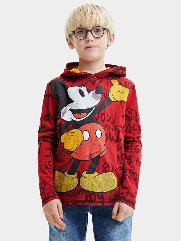 Blouse with Mickey Mouse print - 1