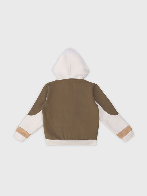 Zip-up hooded sweatshirt - 2