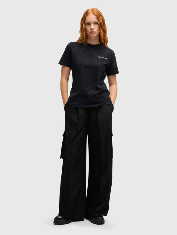 Cargo trousers with logo - 4