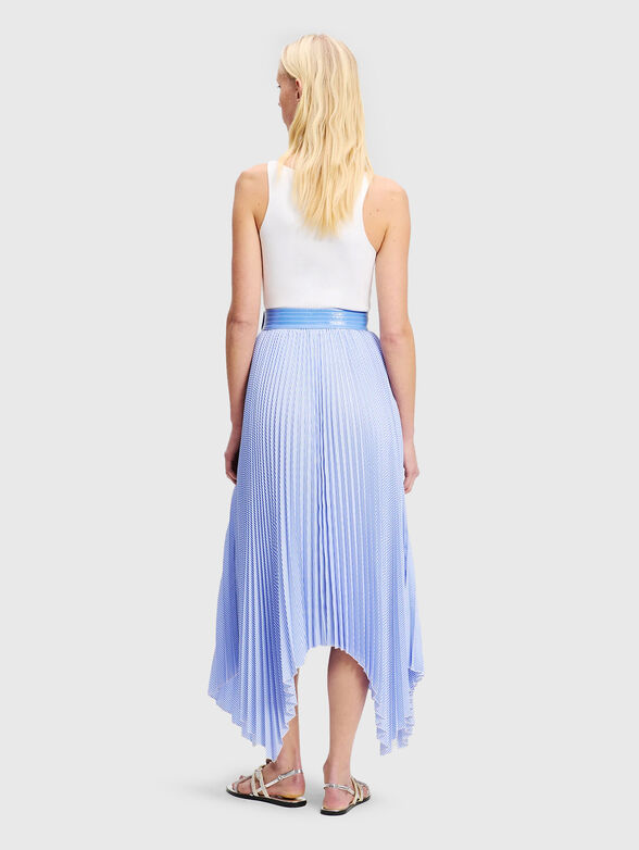 Asymmetric pleated skirt - 1