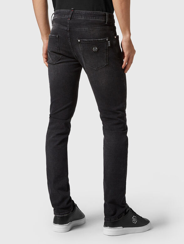 Slim fit cotton jeans - 2