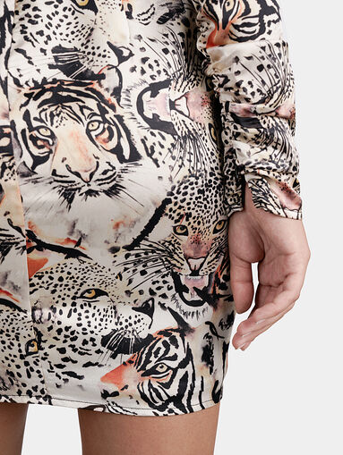 WILD SIDE Animal printed dress - 3