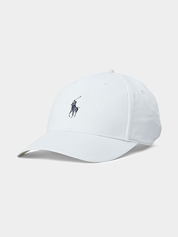 Cap with visor and logo embroidery - 1