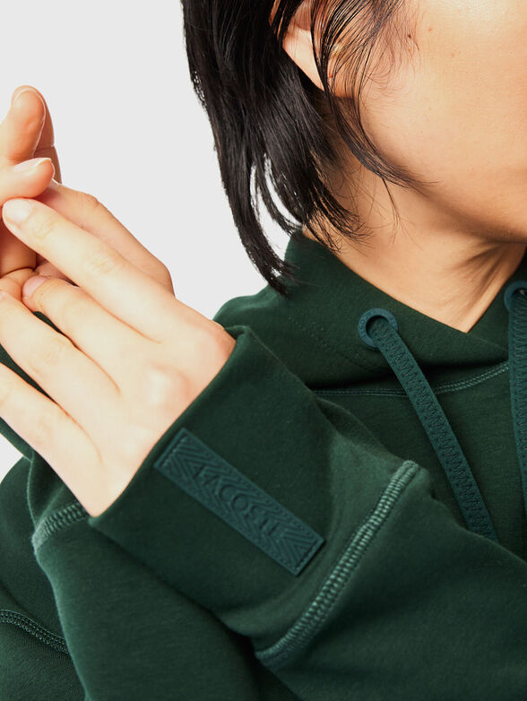 Sweatshirt with logo detail in blue - 4