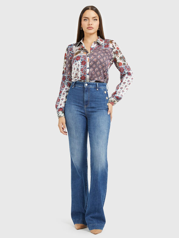 GEORGIE shirt with floral print - 2