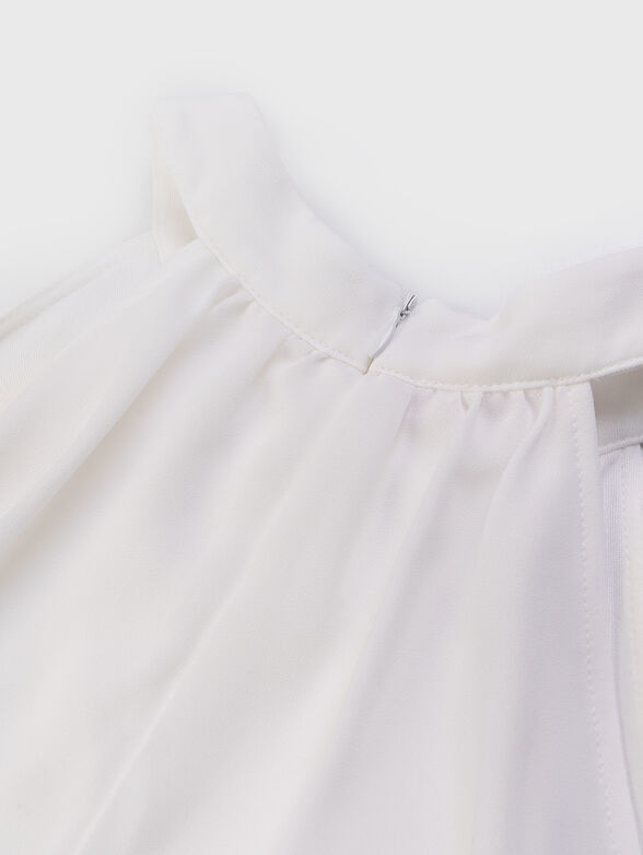 Top with ruffles in black - 3