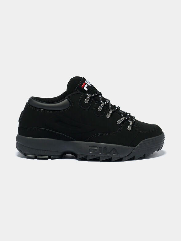 DISRUPTOR HIKER Black sneakers with logo details - 1