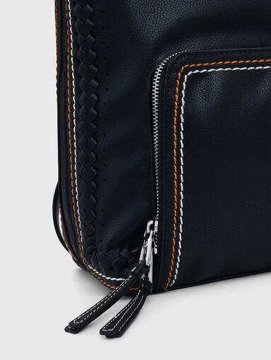 Backpack with contrast stitching - 4