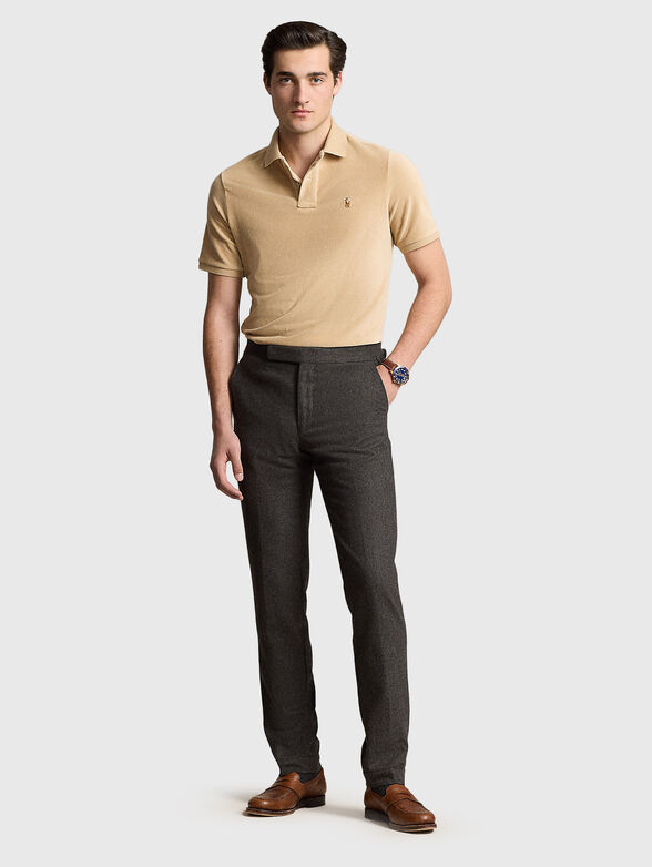 Polo shirt in beige colour - 2