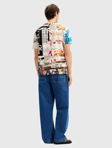 ASAF T-shirt with multicolour print - 3