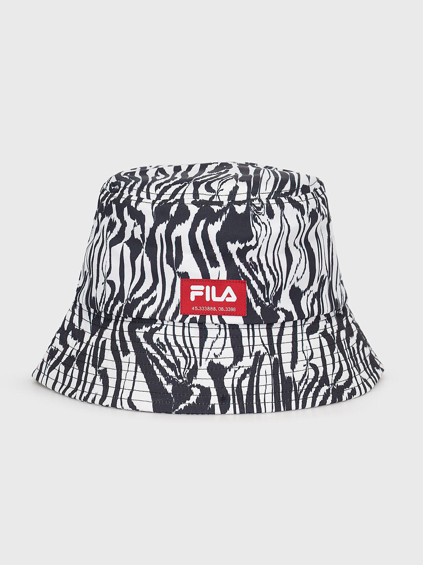 Black fila bucket hat discount