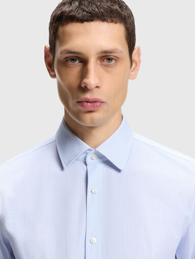 Printed beige shirt - 4
