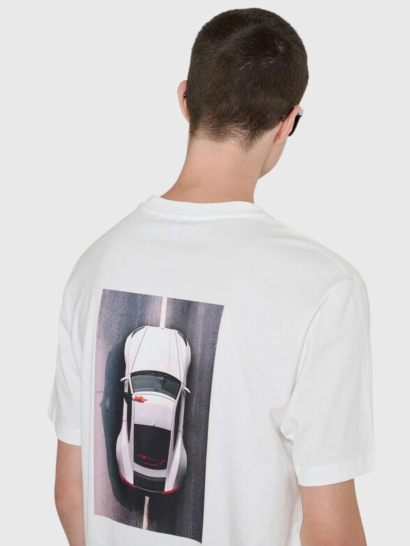 Black t-shirt with print - 3