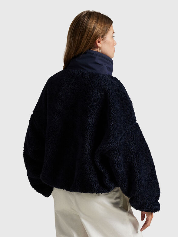 Polo Bear high-pile fleece mockneck - 3