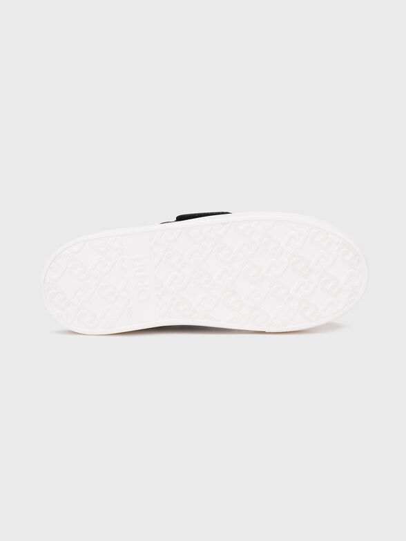 KYLIE 28 white sneakers with contrast details - 5