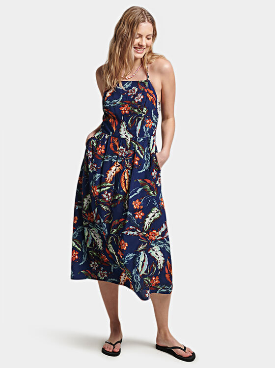 Dress with side pockets - 1