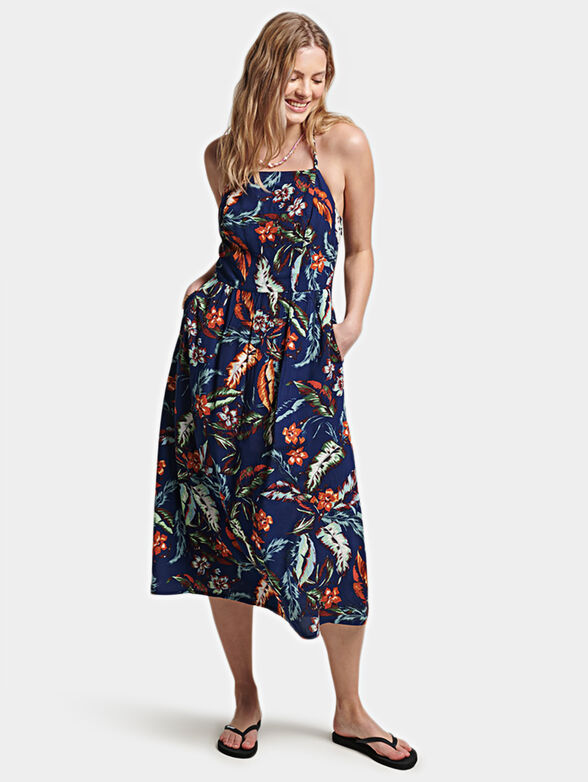 Dress with side pockets - 1