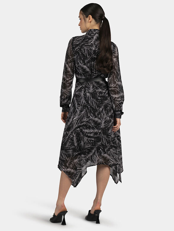 Long dress with belt - 2