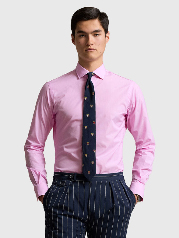 Pink cotton shirt - 1