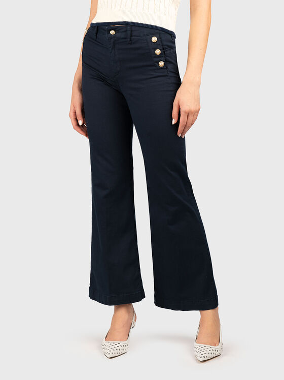 Jeans with wide legs - 1