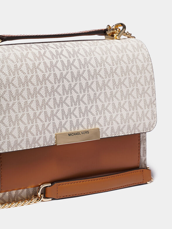 JADE shoulder bag with logo elements - 5