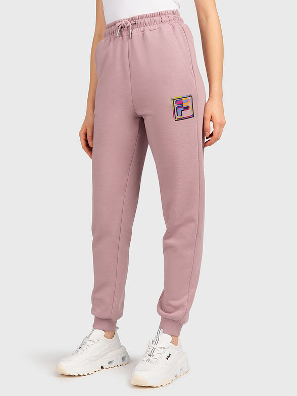 BEX high-waisted black sports trousers - 1