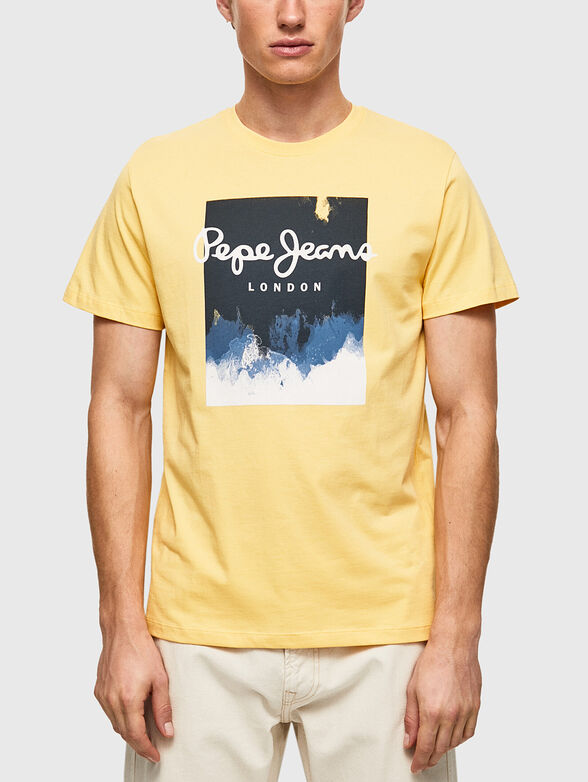 ROSLYN T-shirt with print and logo - 1
