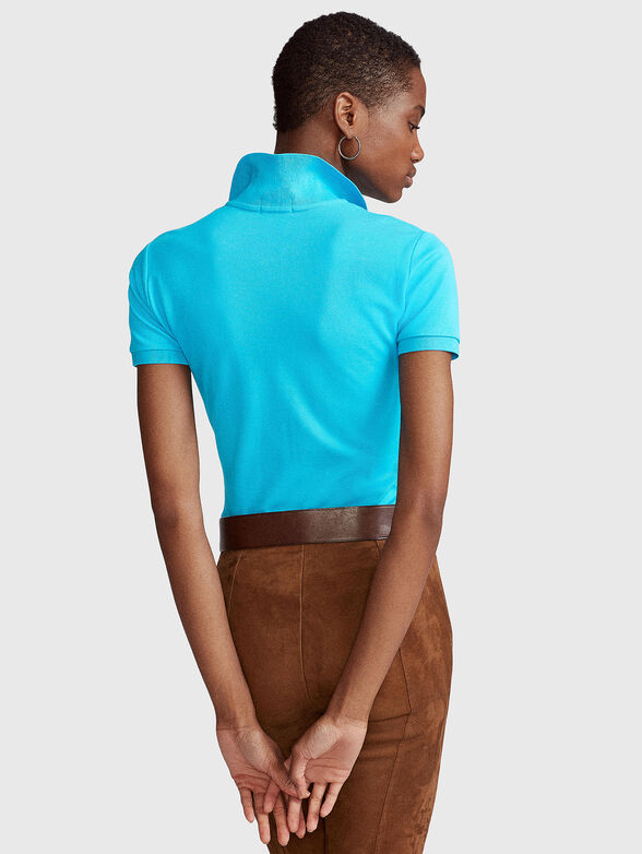 JULIE turquoise Polo-shirt - 4