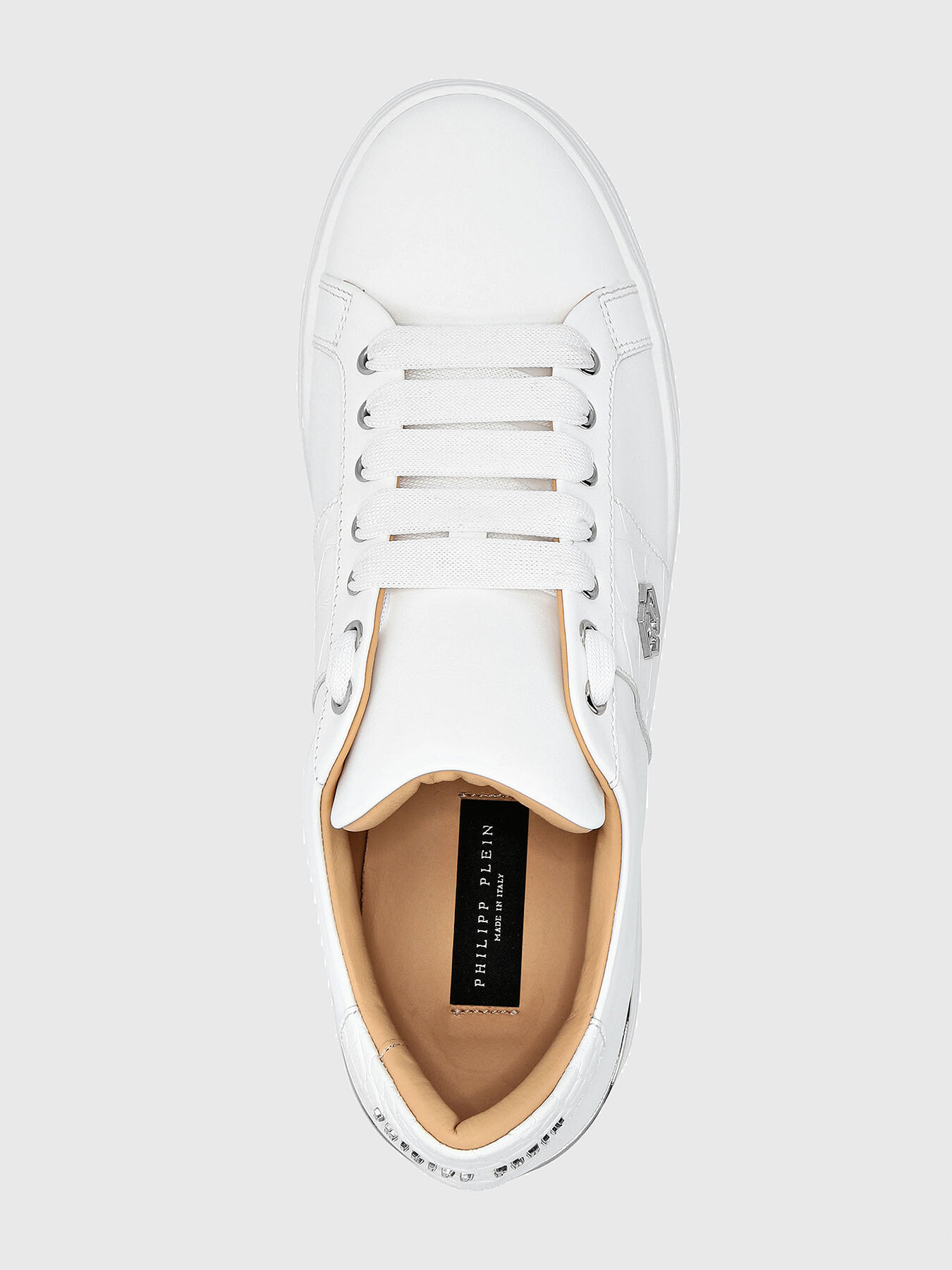 スニーカー PHILIPP PLEIN Men Sneakers SAES USC 0692 PLE075N01 WHITE Philipp Plein sneakers men SAES-USC0692-PLE075N_02 White
