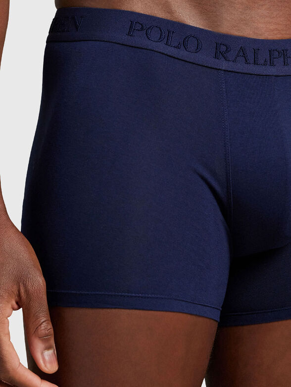 Set of three pairs of boxer with logo - 6