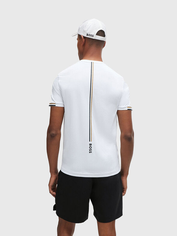 Black T-shirt with logo detail - 3