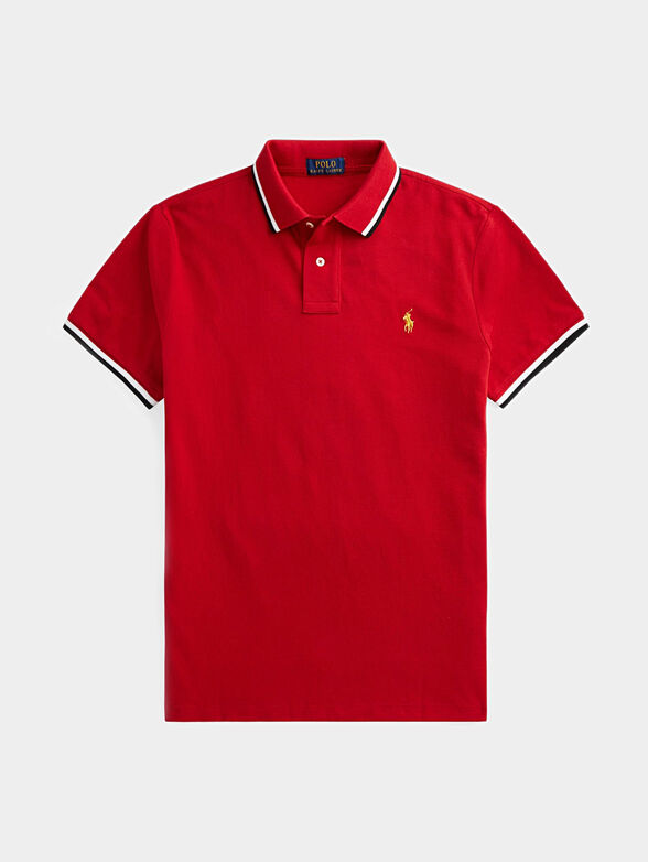 Red polo-shirt - 1