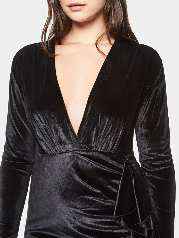 TRACY velvet dress - 4