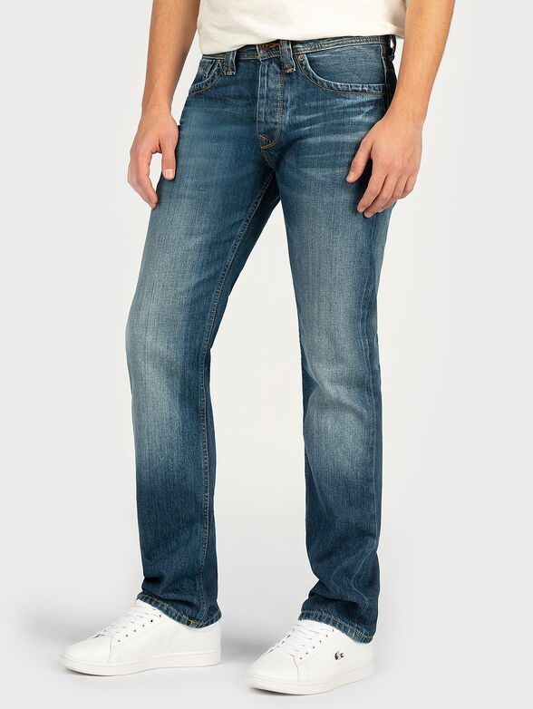 KINGSTON Jeans with logo - 1