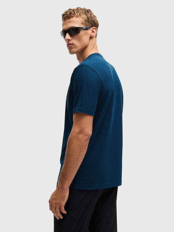 Black T-shirt with print - 3