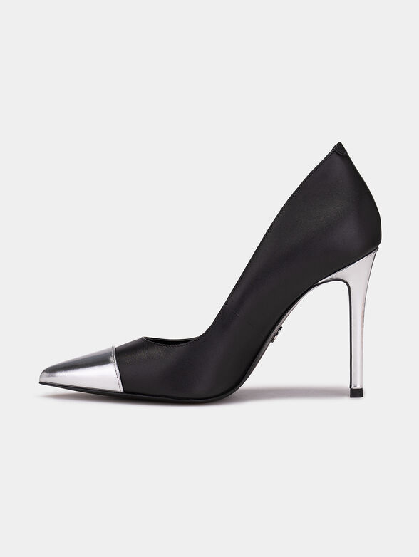 Pumps with silver-colored details - 4