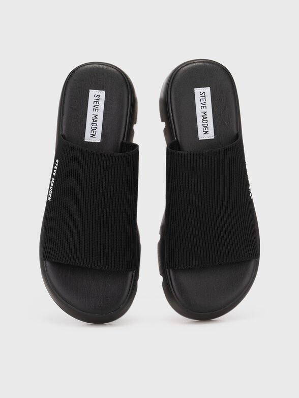 Black slippers - 6