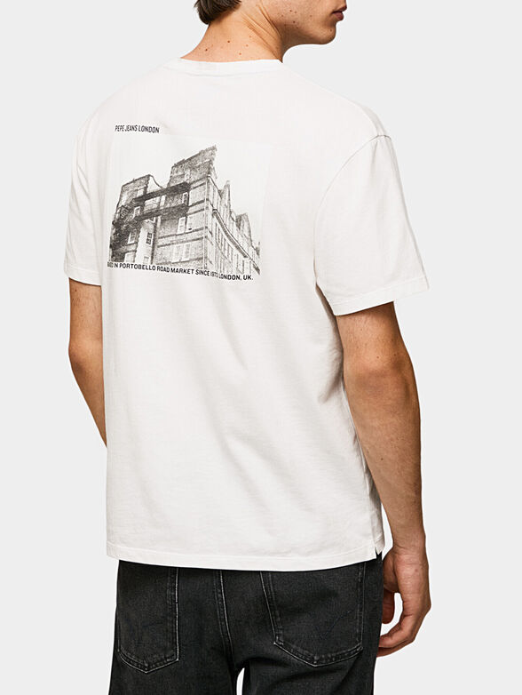 SHYE black T-shirt with prints - 2