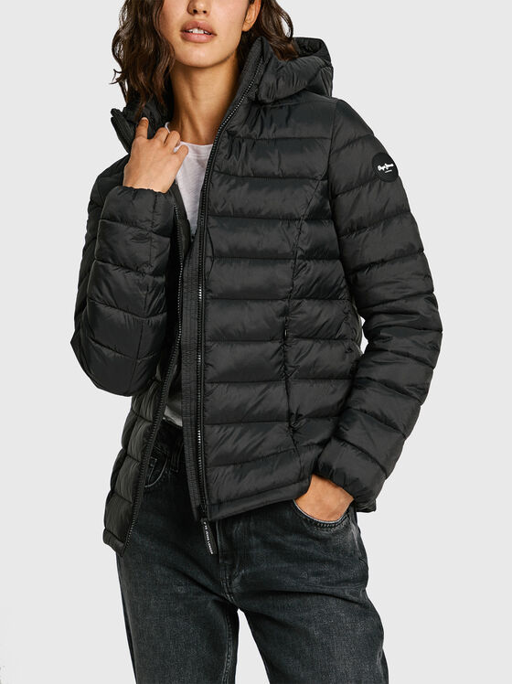 Черно късо яке AMMY - 1