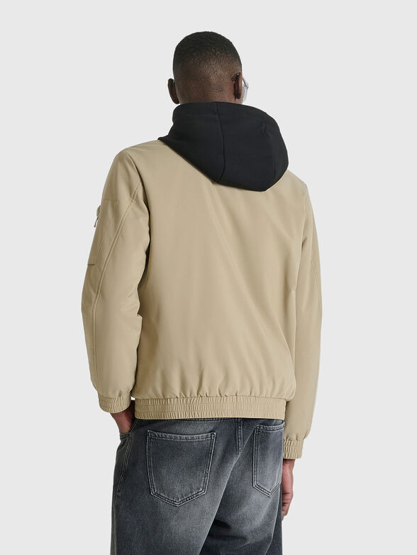 Bomber jacket with accent pocket  - 2