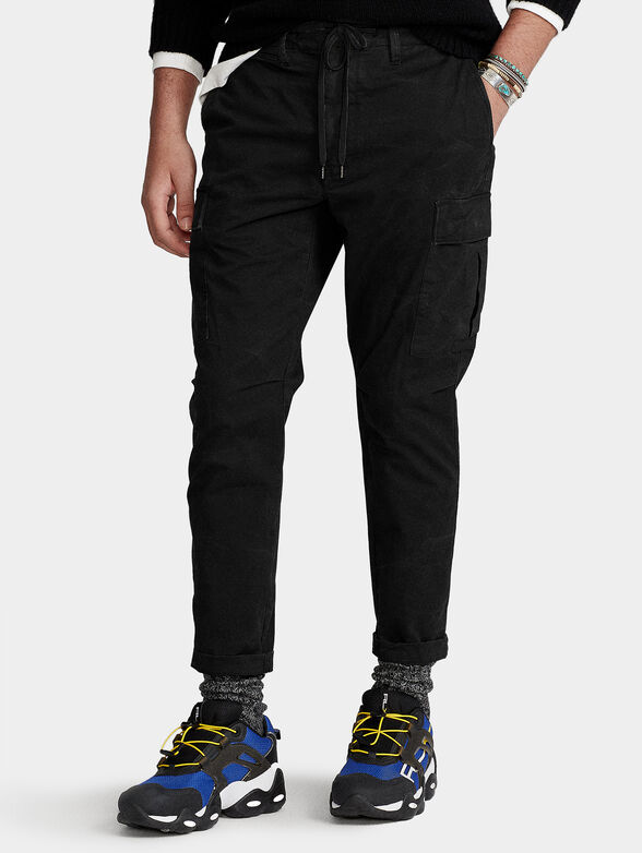Black cargo pants - 1