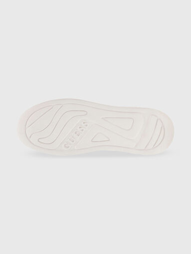 ELBINA white sneakers with contrasting elements - 4