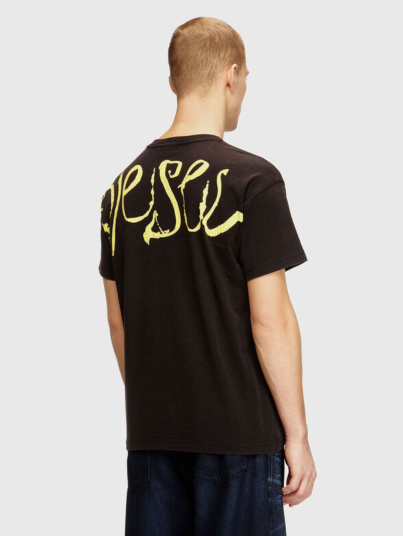 Cotton T-shirt with accent back - 2