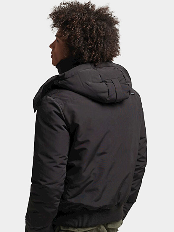 EVEREST black padded jacket - 2