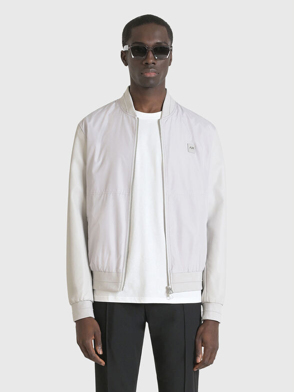 Bomber jacket with logo detail - 3