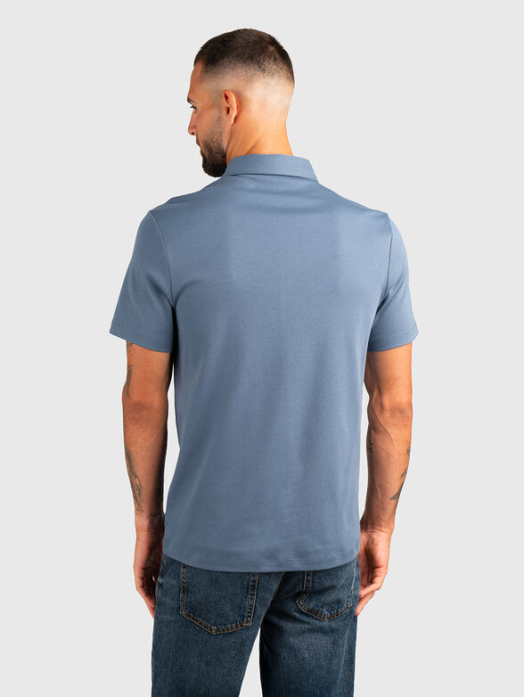 Embroidered logo polo shirt - 3