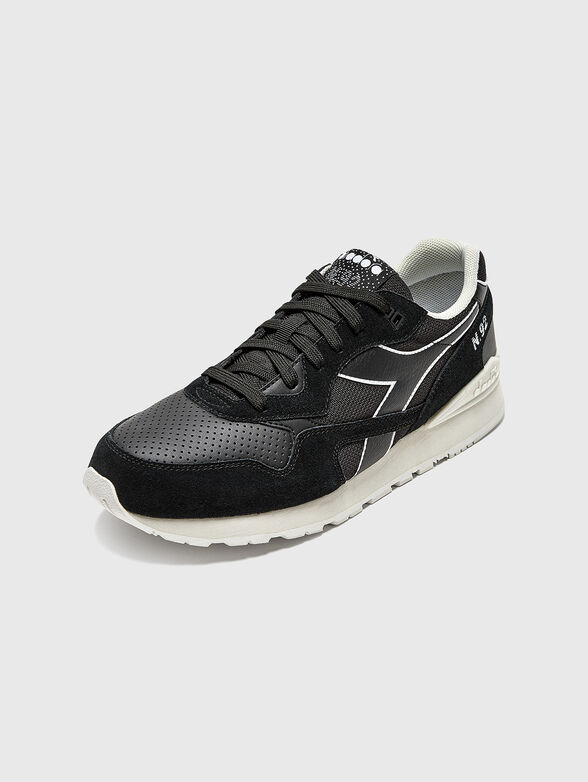 N.92 ADVANCE sports shoes in black color - 2