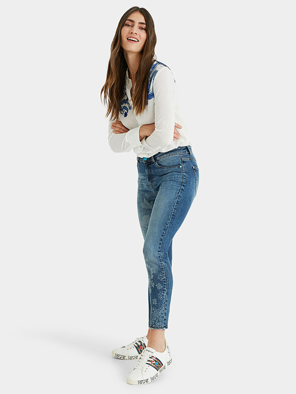 MIAMI Skinny jeans with print - 3