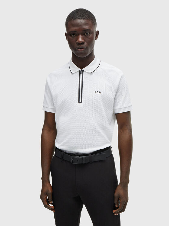 PHILIX polo shirt with contrasting logo - 1